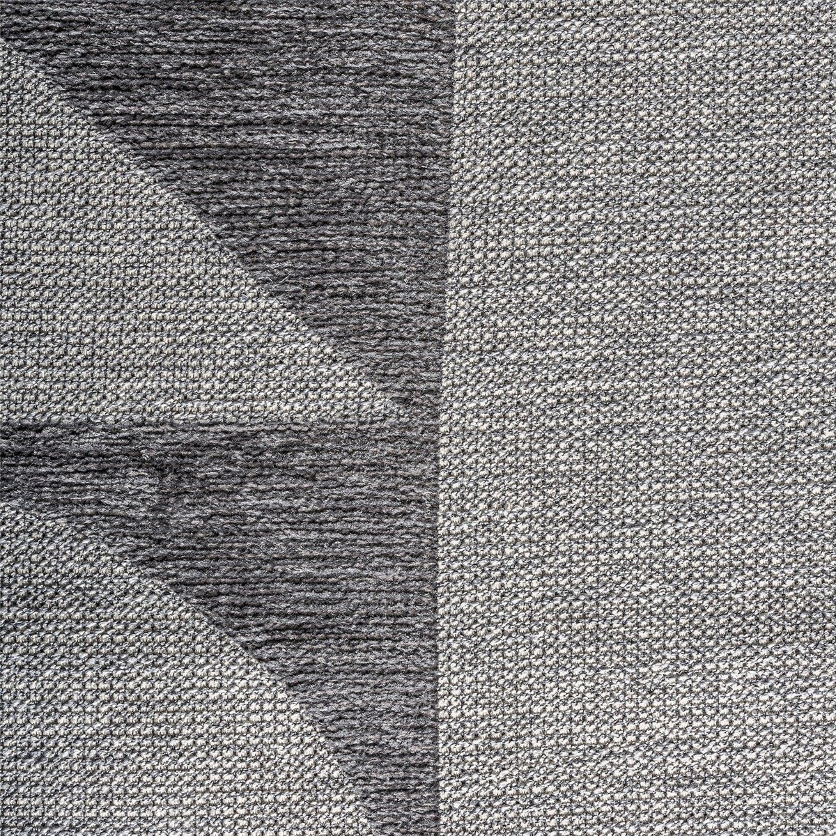 Tapis de salon contemporain à motif uni gris clair et beige chaleureux, RECOLLECTION