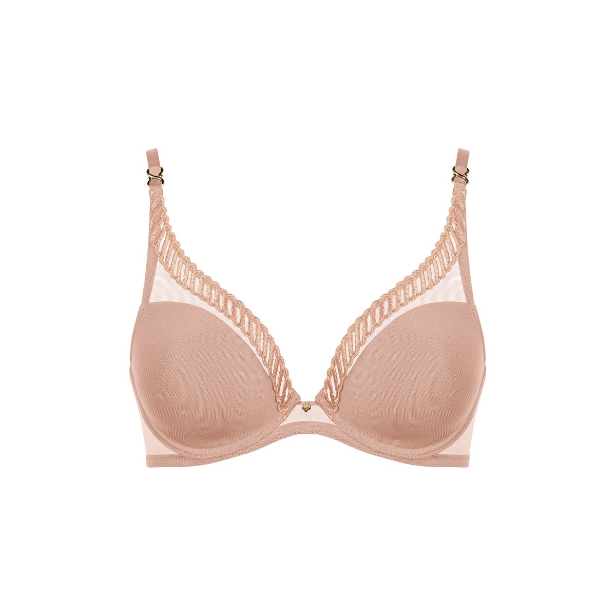 Soutien gorge Triangle avec armatures Sheer Emotion beige, AUBADE