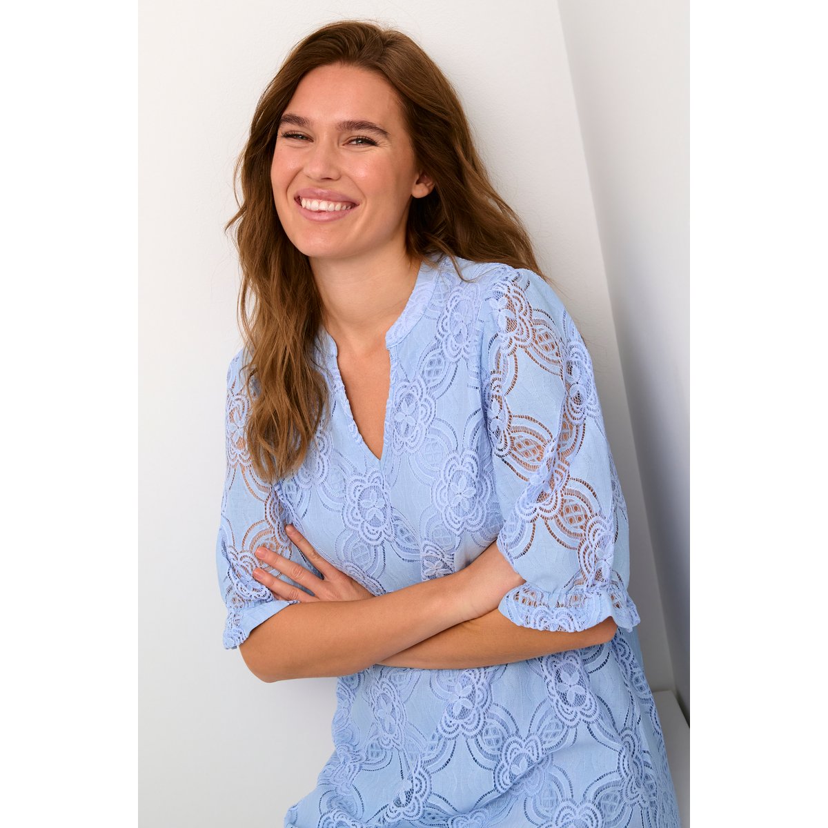Robe bleu cashmere blue, CULTURE