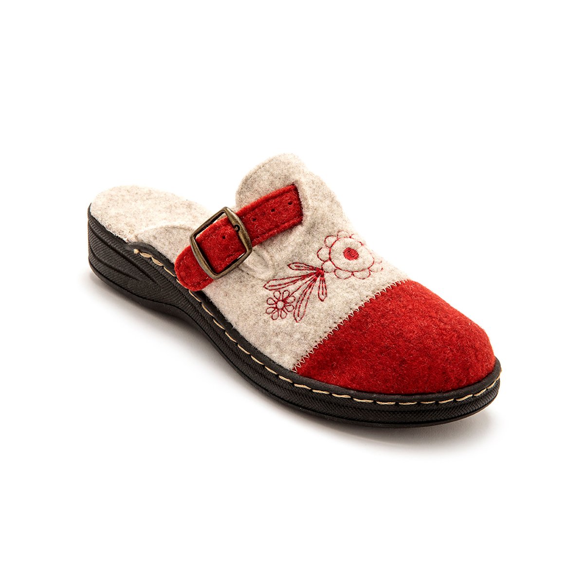 Mules fibres recyclées bleu/marine, PEDICONFORT