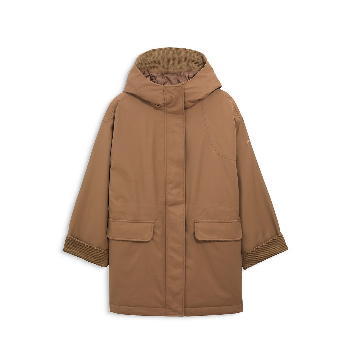 Gesteppter Parka mit MTD®-Samtdetails rinde, AIGLE