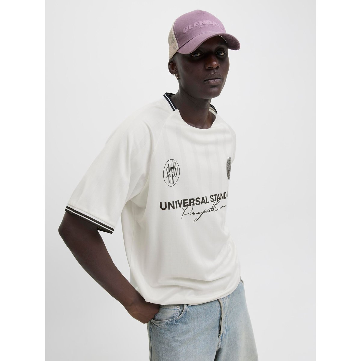 T-Shirt cloud dancer, JACK & JONES