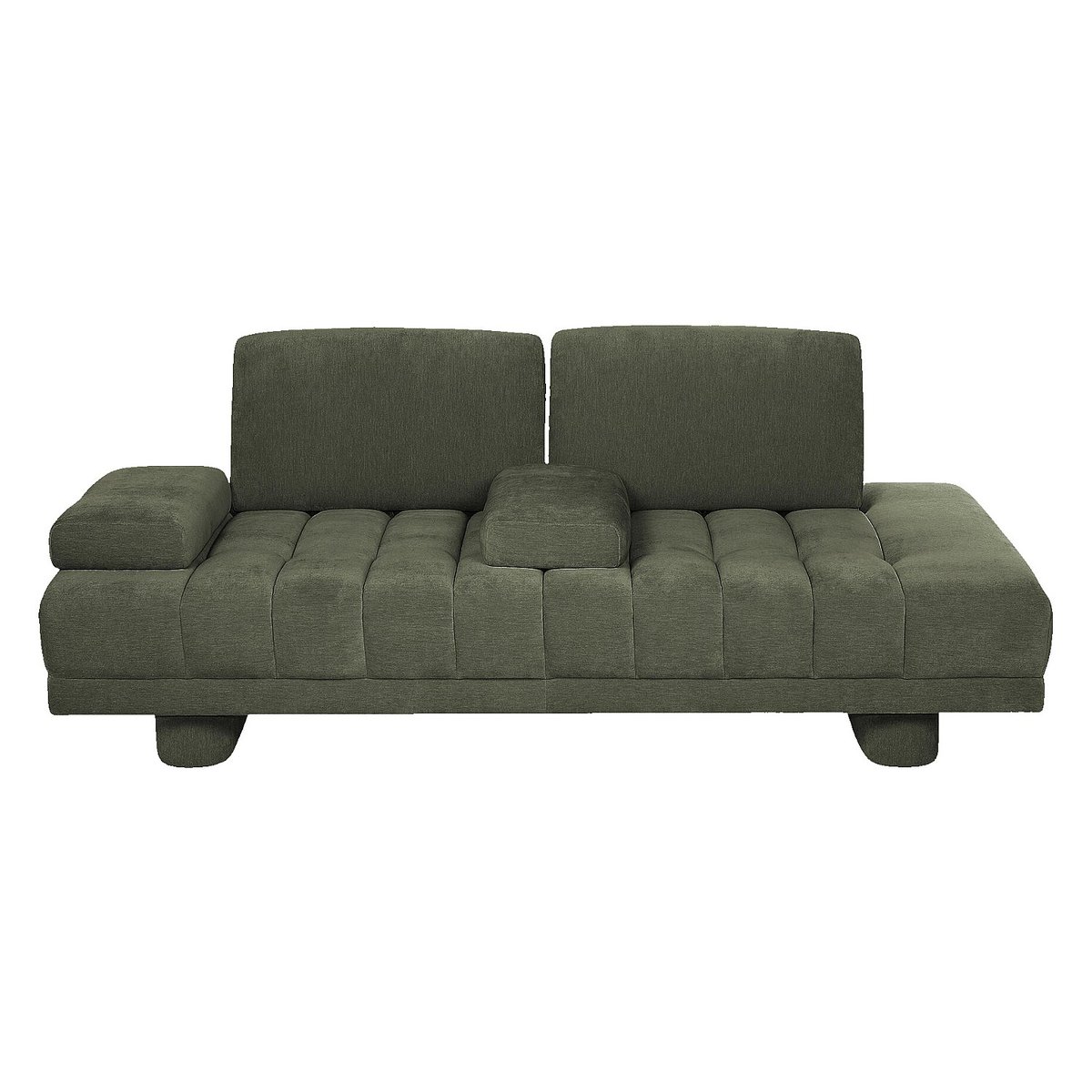 Canapé tissu POLANE kaki, HABITAT