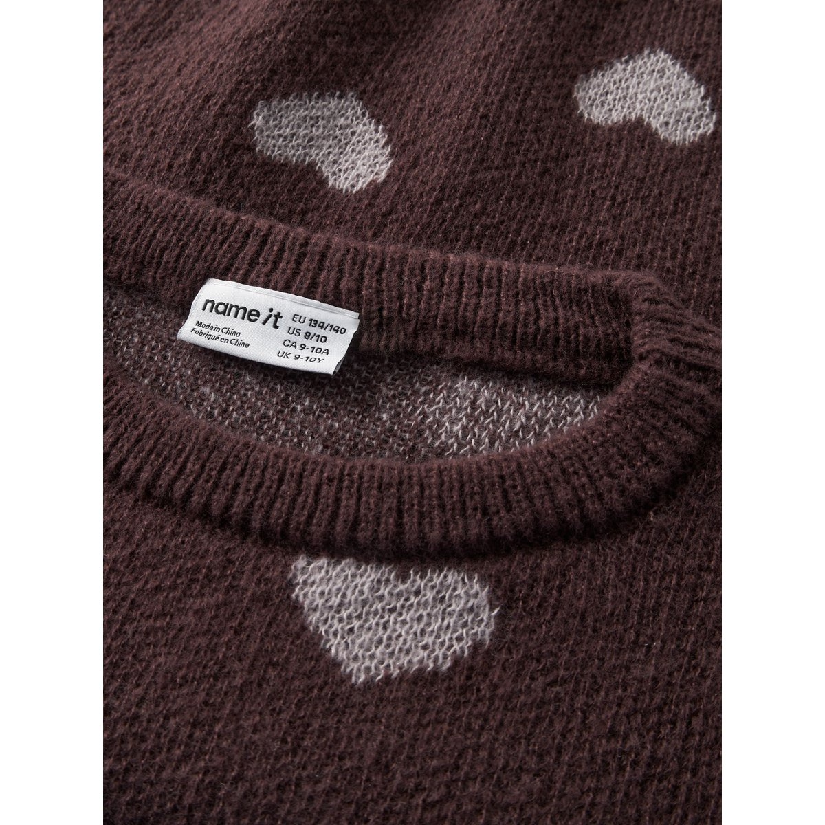Pull En Maille rouge - chicory coffee1, NAME IT