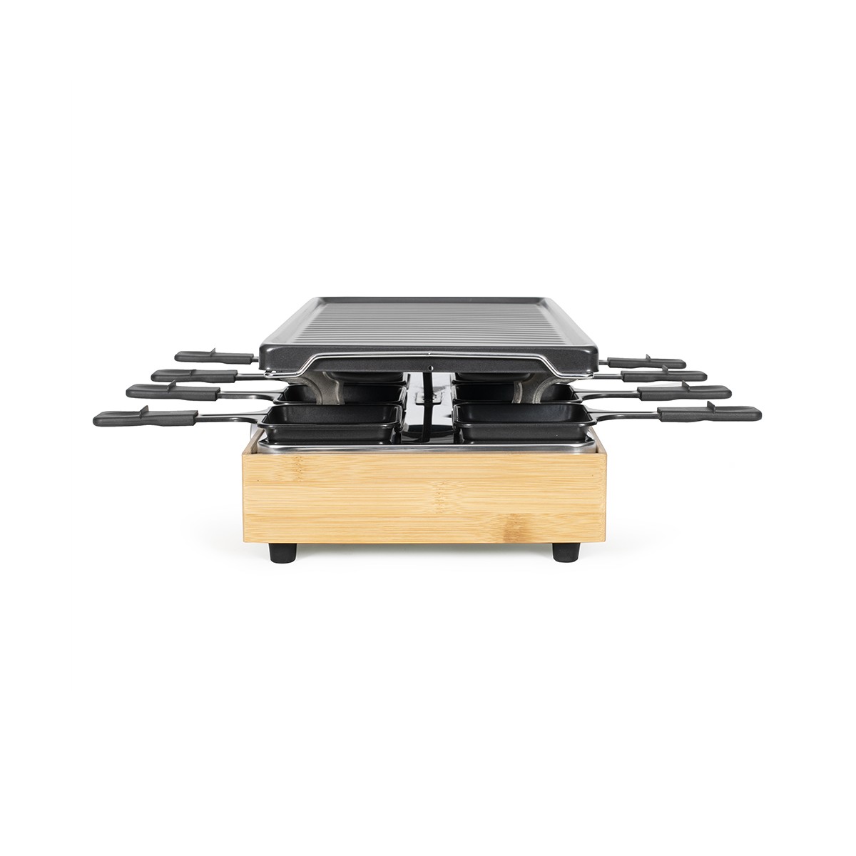Appareil à raclette 8 personnes couleur unique, LIVOO