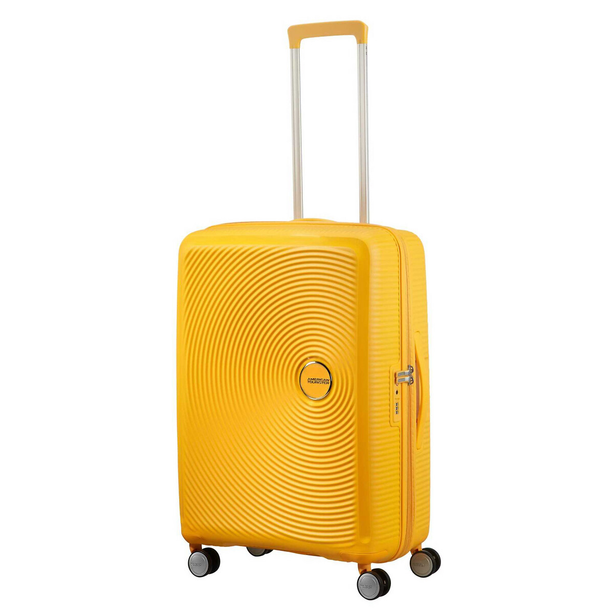 Mala de cabine 55 cm, 4 rodas, expansível, da American Tourister amarelo, AMERICAN TOURISTER