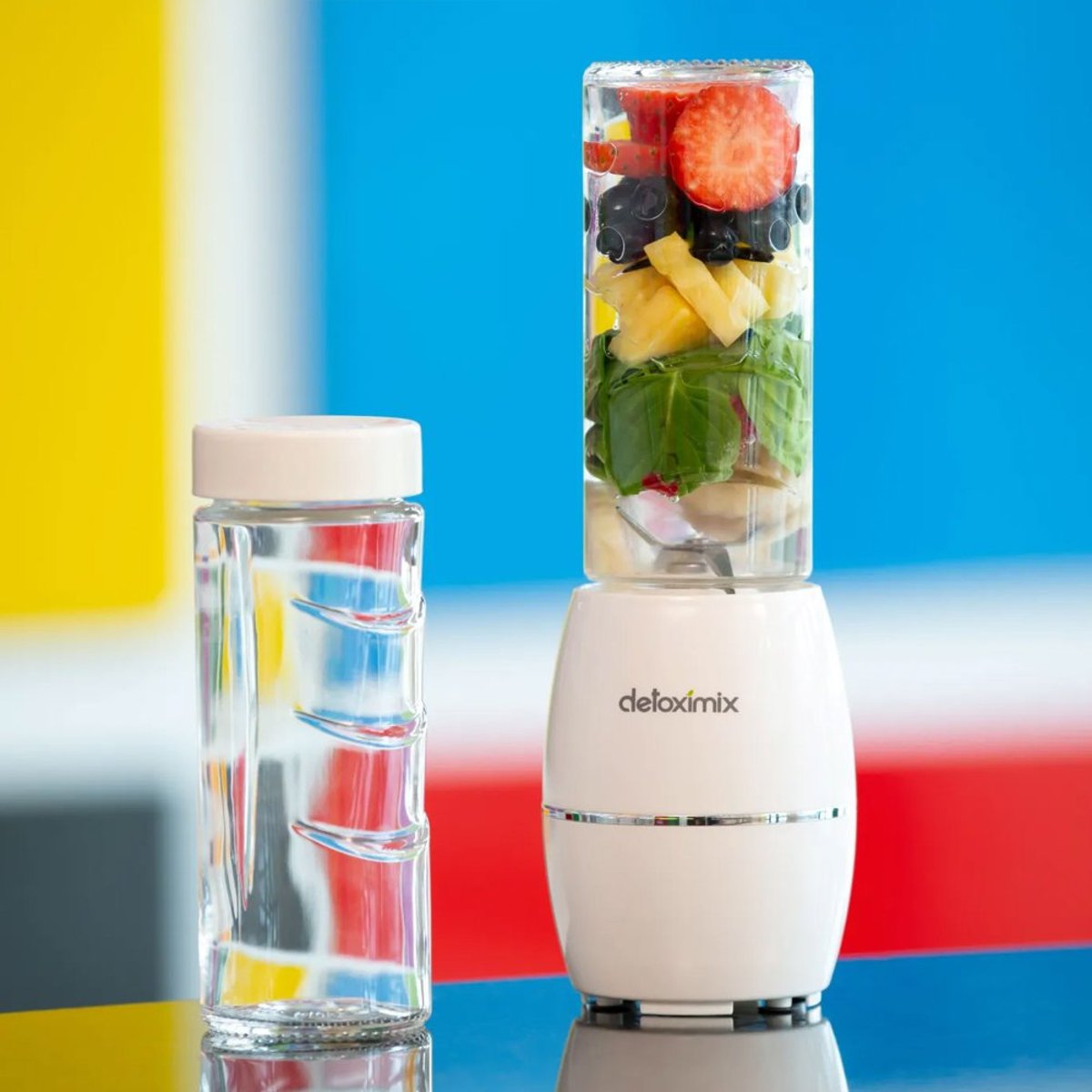 Mini Blender Neo Blanc neige blanc, DETOXIMIX