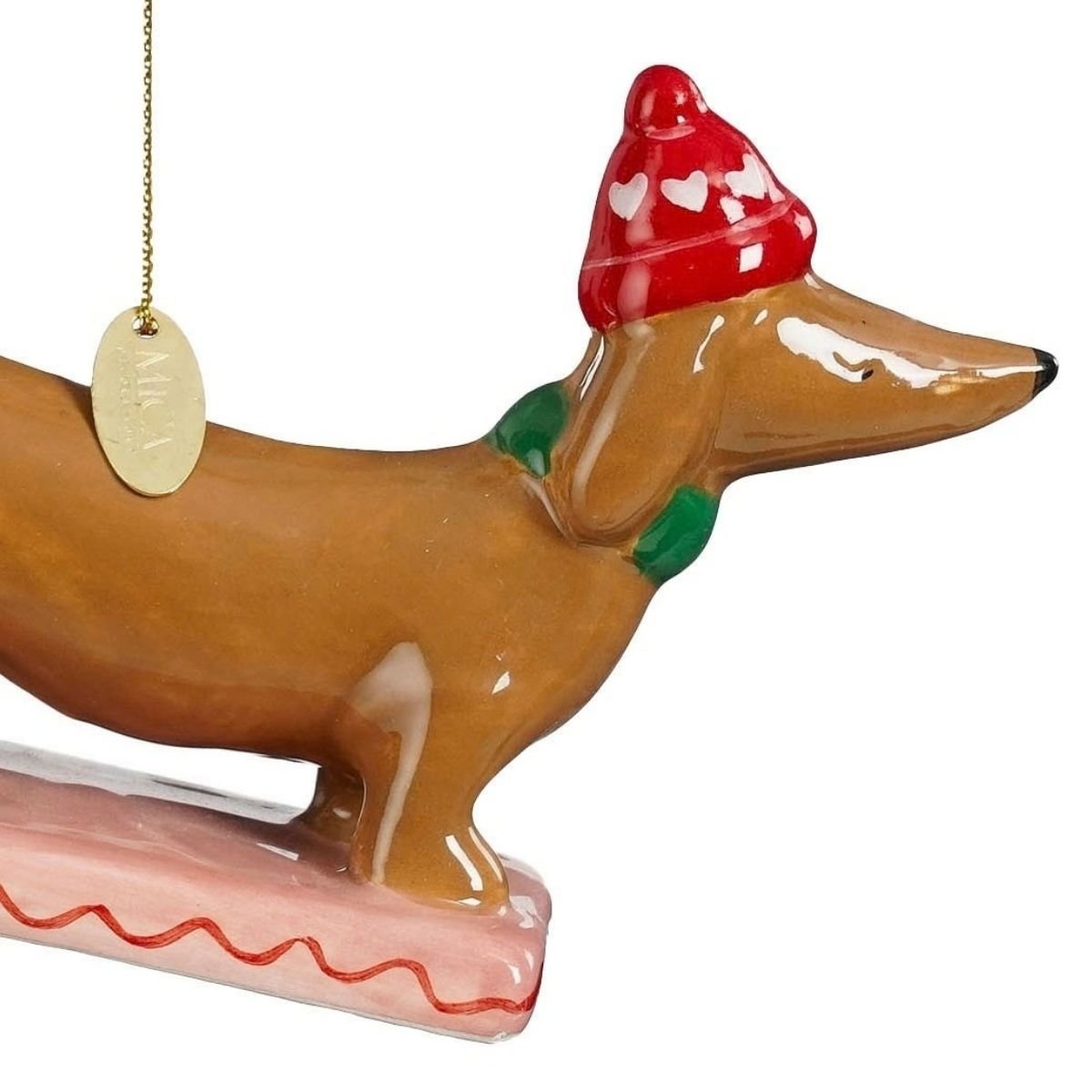 Boule de Noël brun, MICA DECORATIONS