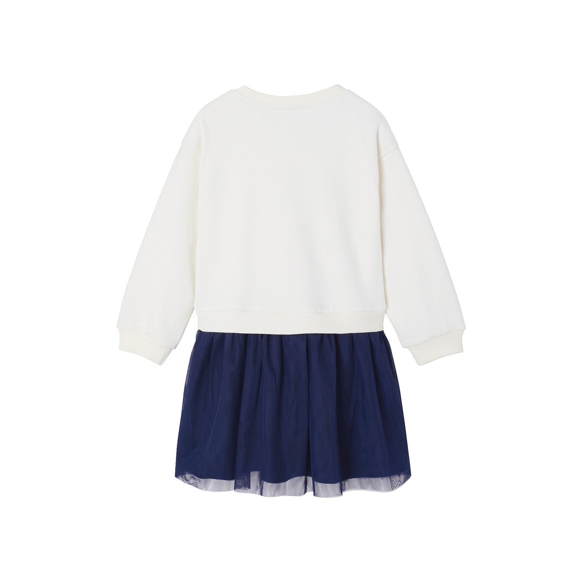 Robe La Reine des Neiges marine, VERTBAUDET