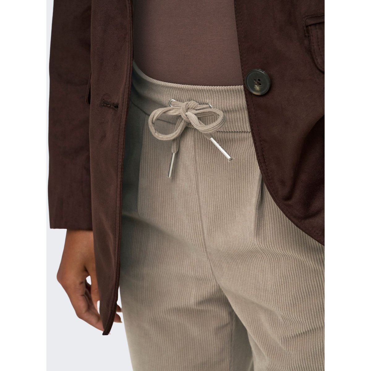 Pantalon marron - desert taupe 1, ONLY