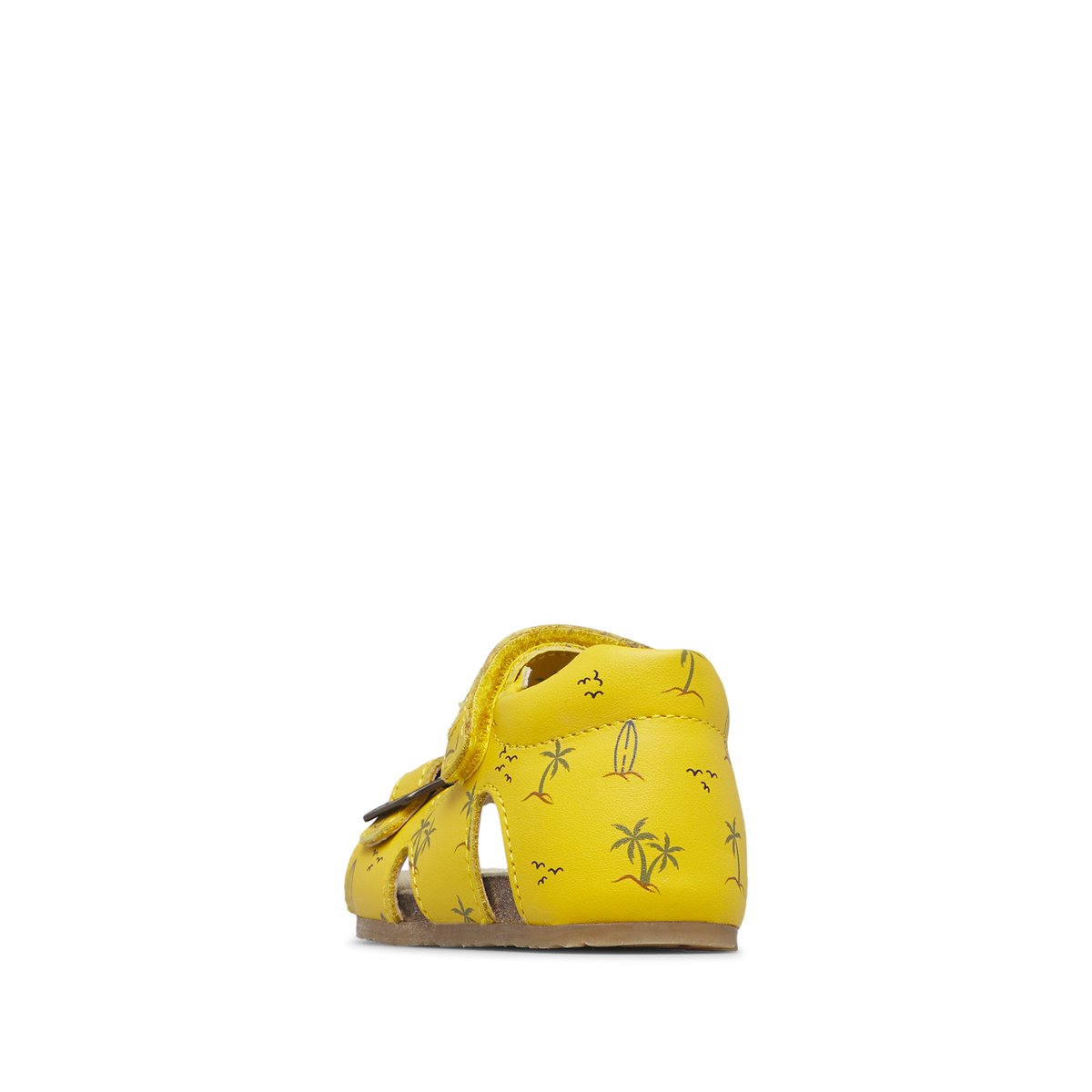 Sandales en cuir BEA jaune-, FALCOTTO