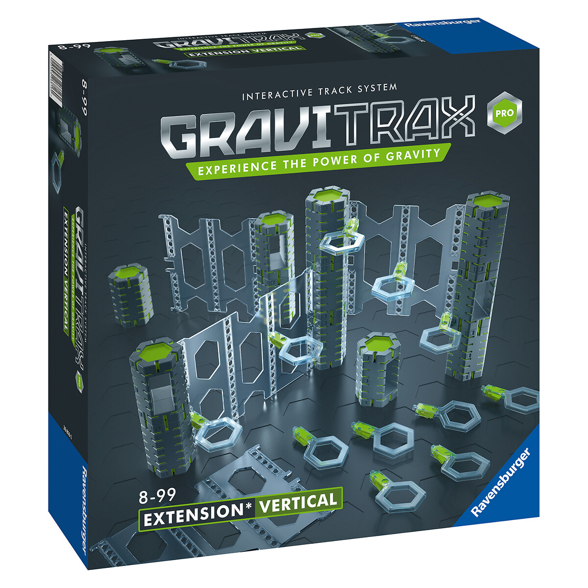 Jeu de bille GraviTrax pro set extension vertical multicolore, RAVENSBURGER