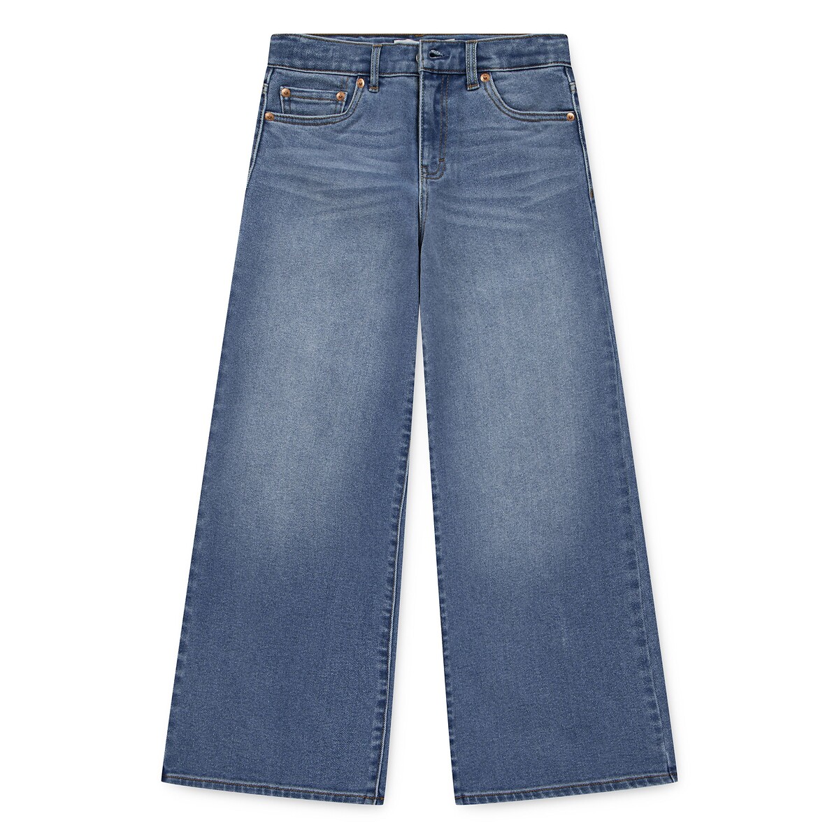 Jean large, forme baggy bleu denim, LEVI'S KIDS