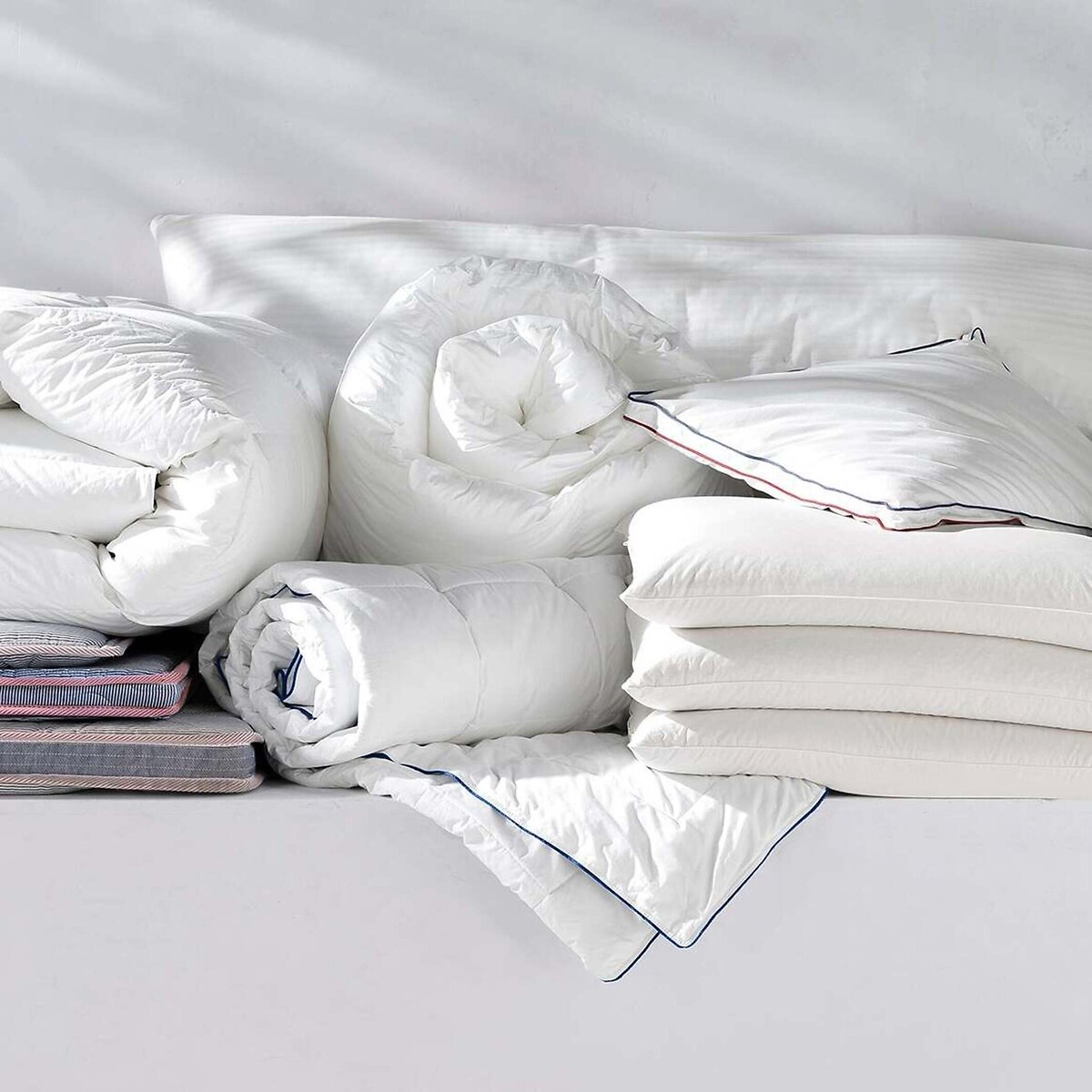 Couette en soie, 300g/m², Galaad blanc, AM.PM