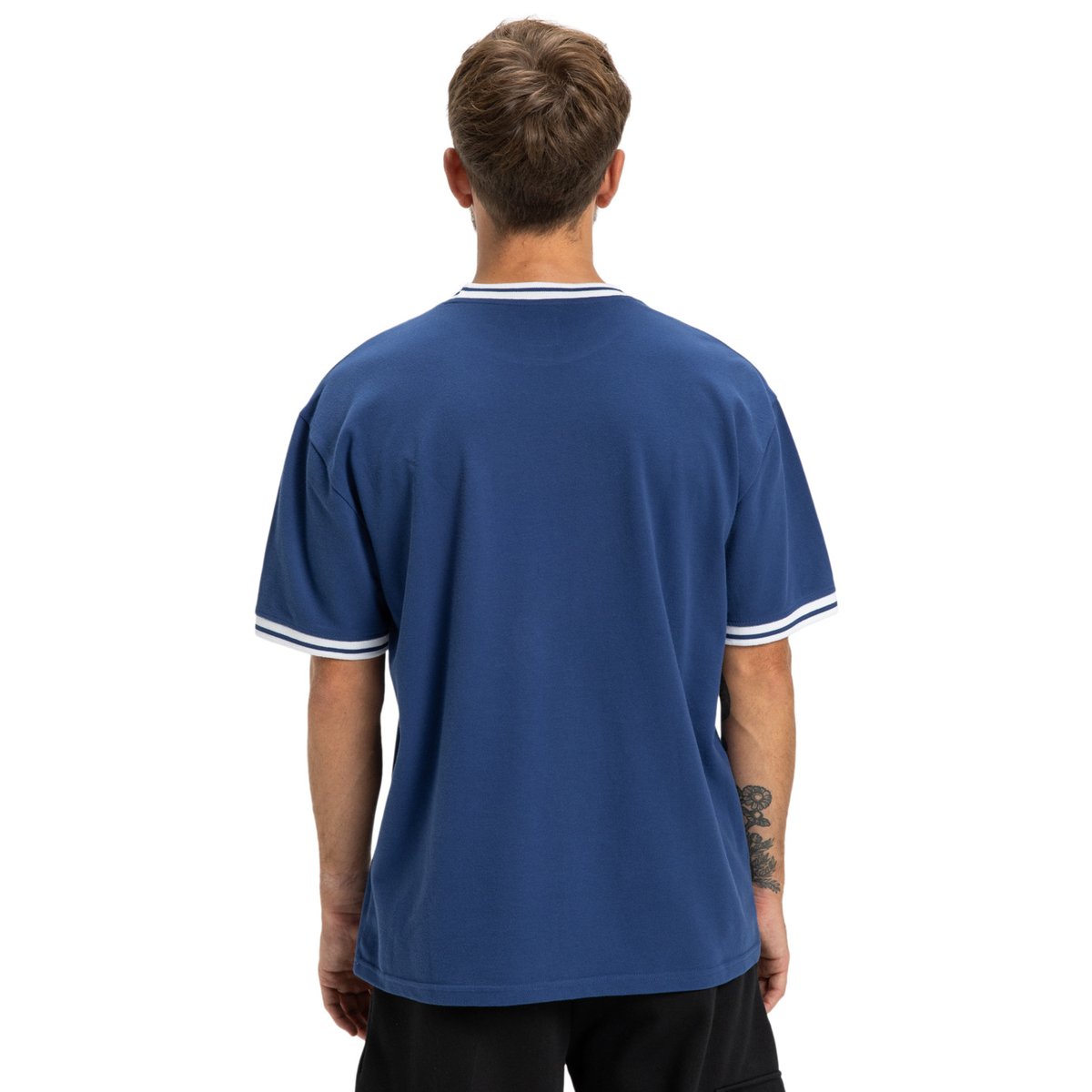 T-Shirt à manches courtes SKATEBALL JERSEY. bleu estate blue, DC SHOES