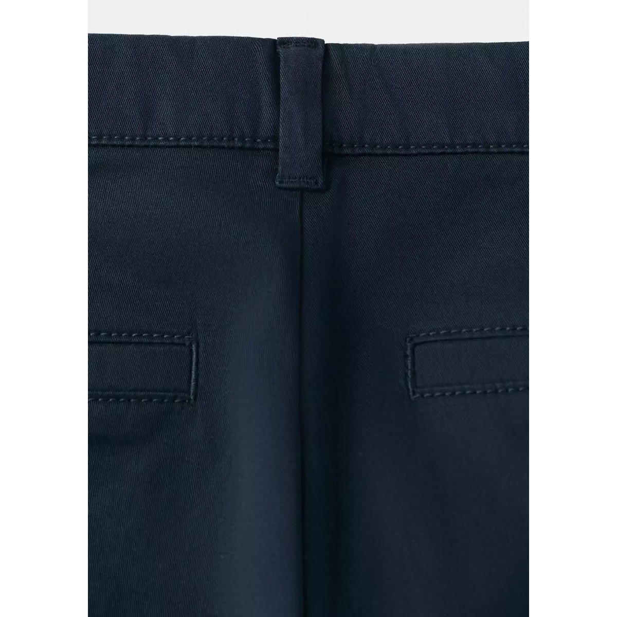 Pantalon chino avec ourlet bleu marine, MANGO KIDS