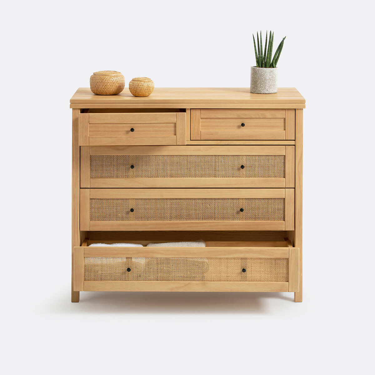 Commode 5 tiroirs Gabin naturel, LA REDOUTE INTERIEURS