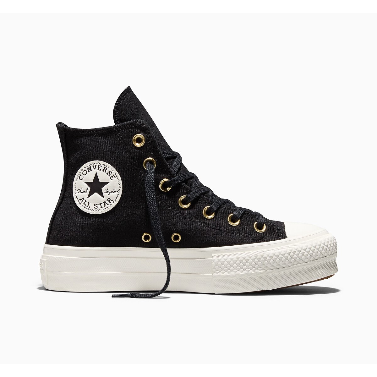 Baskets CHUCK TAYLOR ALL STAR LIFT OX SIDE ZIP noir, CONVERSE