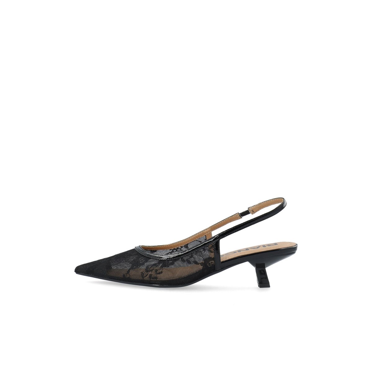 Petit Talon noir - blacklace, BIANCO