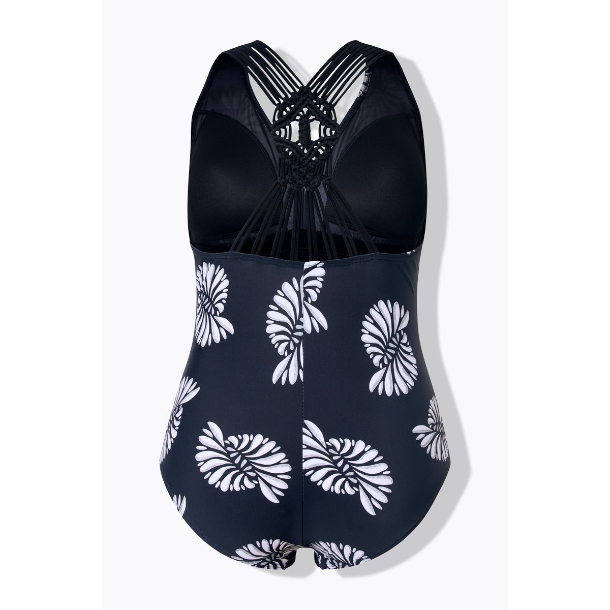 Maillot de bain à bonnets souples. noir, ULLA POPKEN