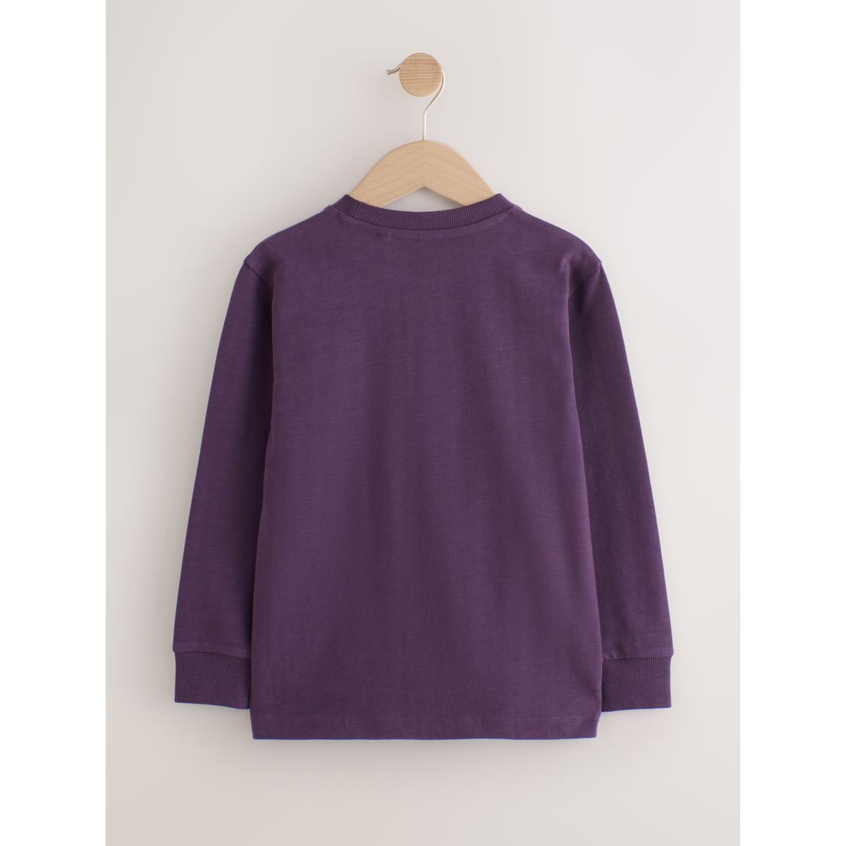 T-shirt confortable manches longues, lot de 4 kaki/brun clair/violet/bleu marine, NEXT