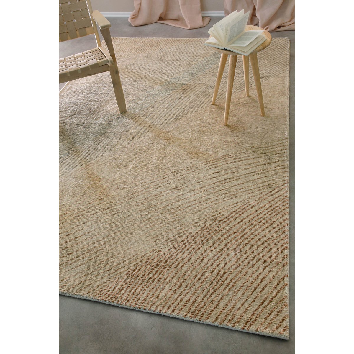 Tapis tufté main , Skai beige, WECON HOME