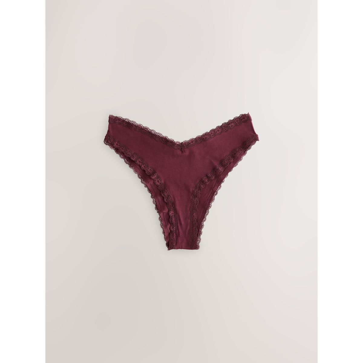 Culotte en dentelle et coton, lot de 7 violet/vert, NEXT