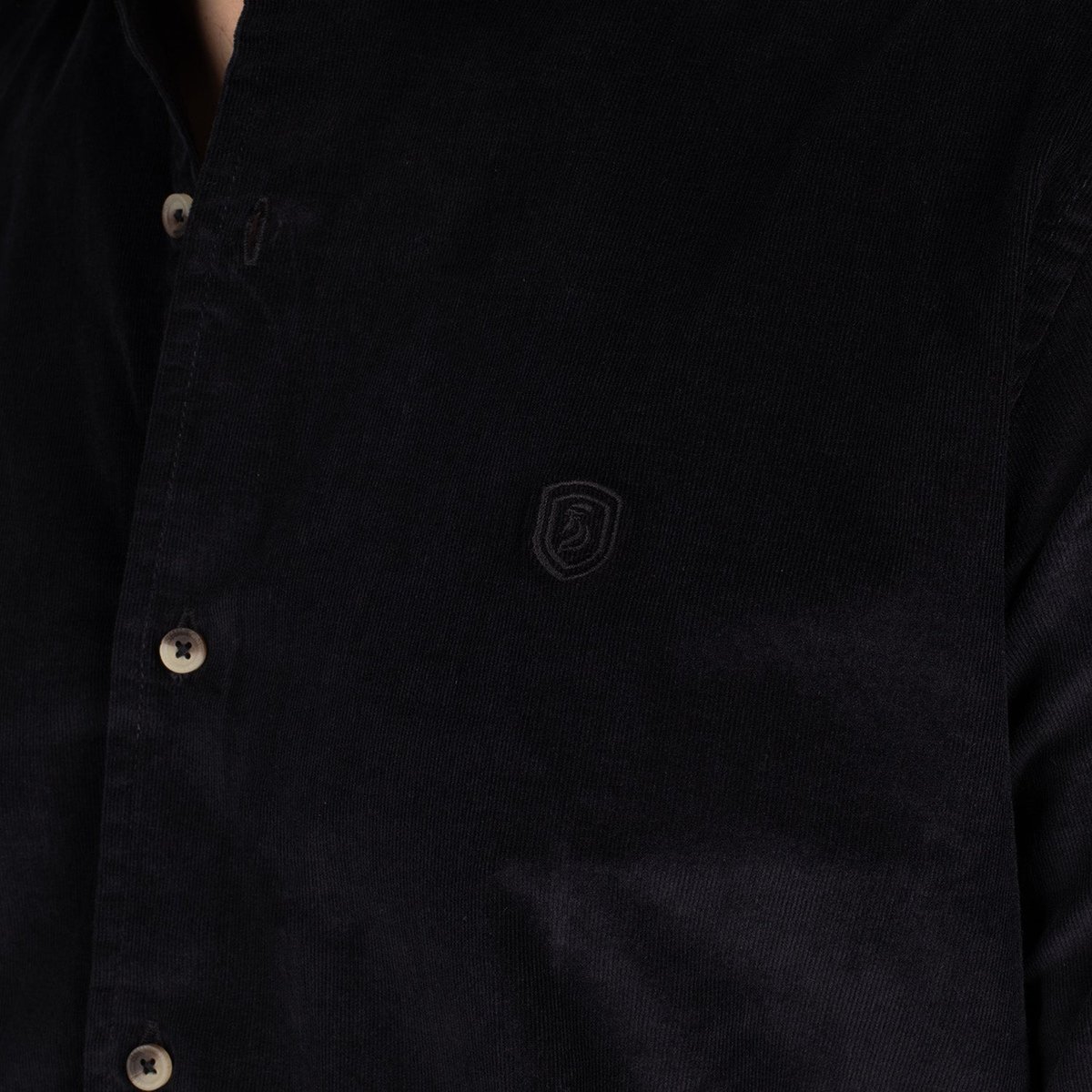 Chemise smooth velours navy, SHILTON