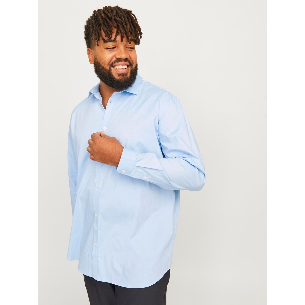 Chemise cashmere blue, JACK & JONES