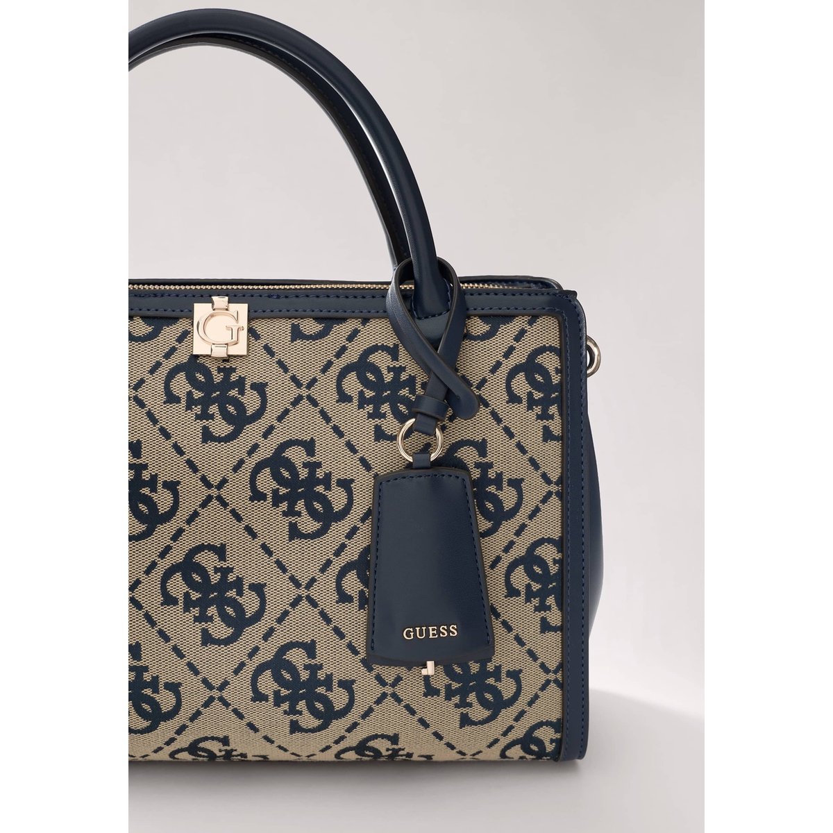 Sac Cartable Audrey Logo bleu, GUESS
