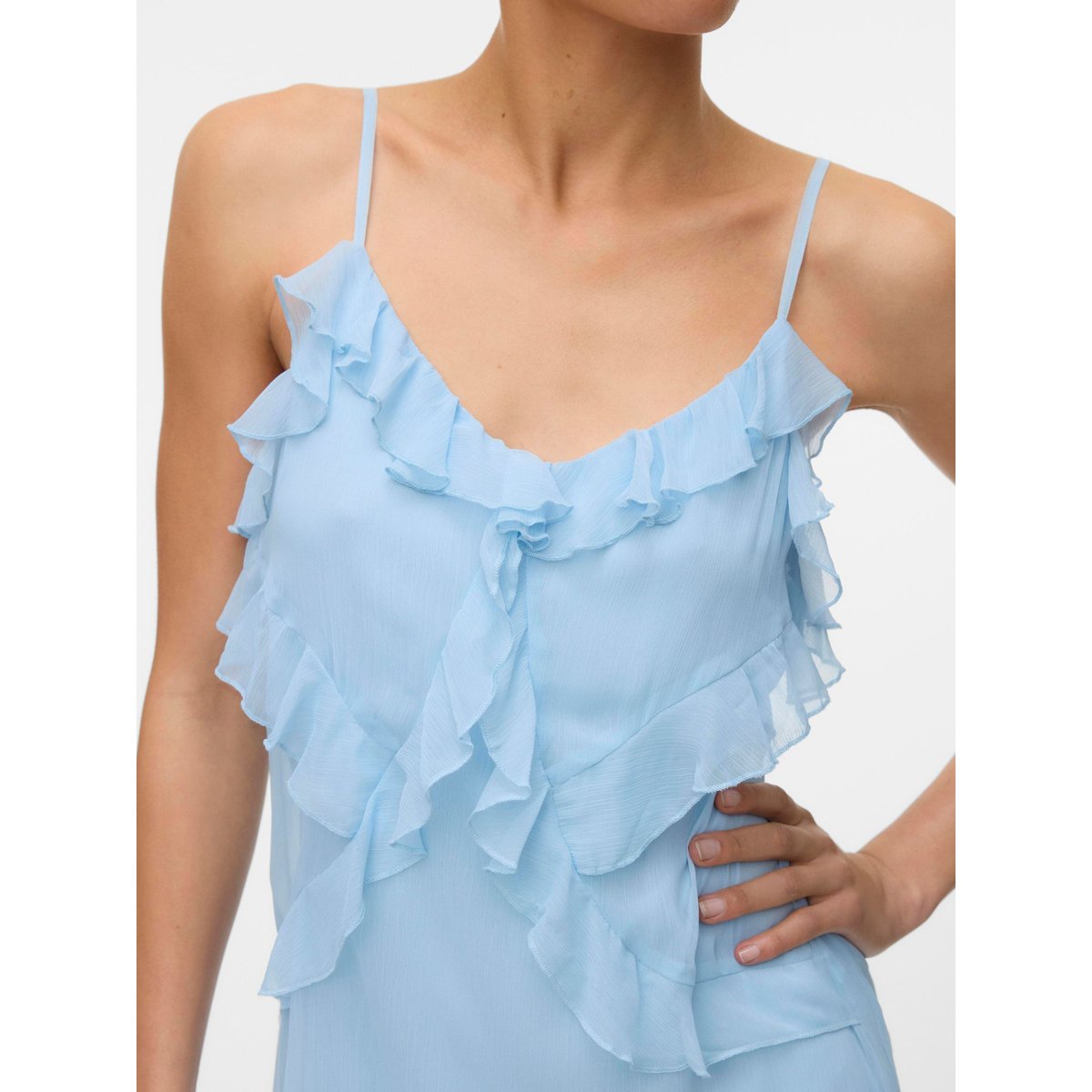 Robe chambray blue, VERO MODA