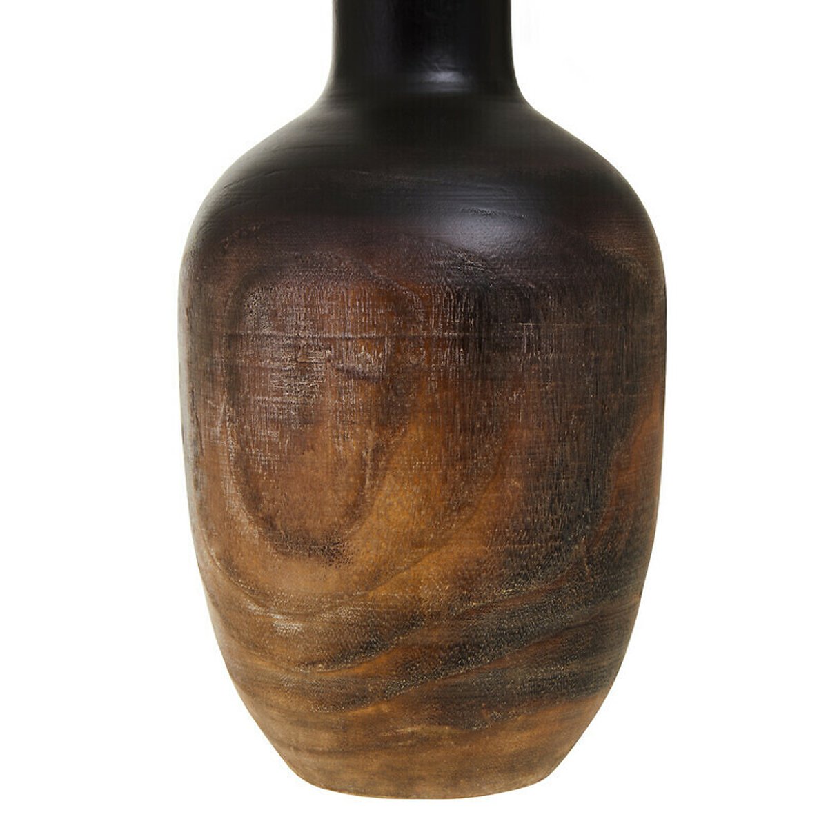 Large Ombre Vase in Black black, FIFTY FIVE SOUTH