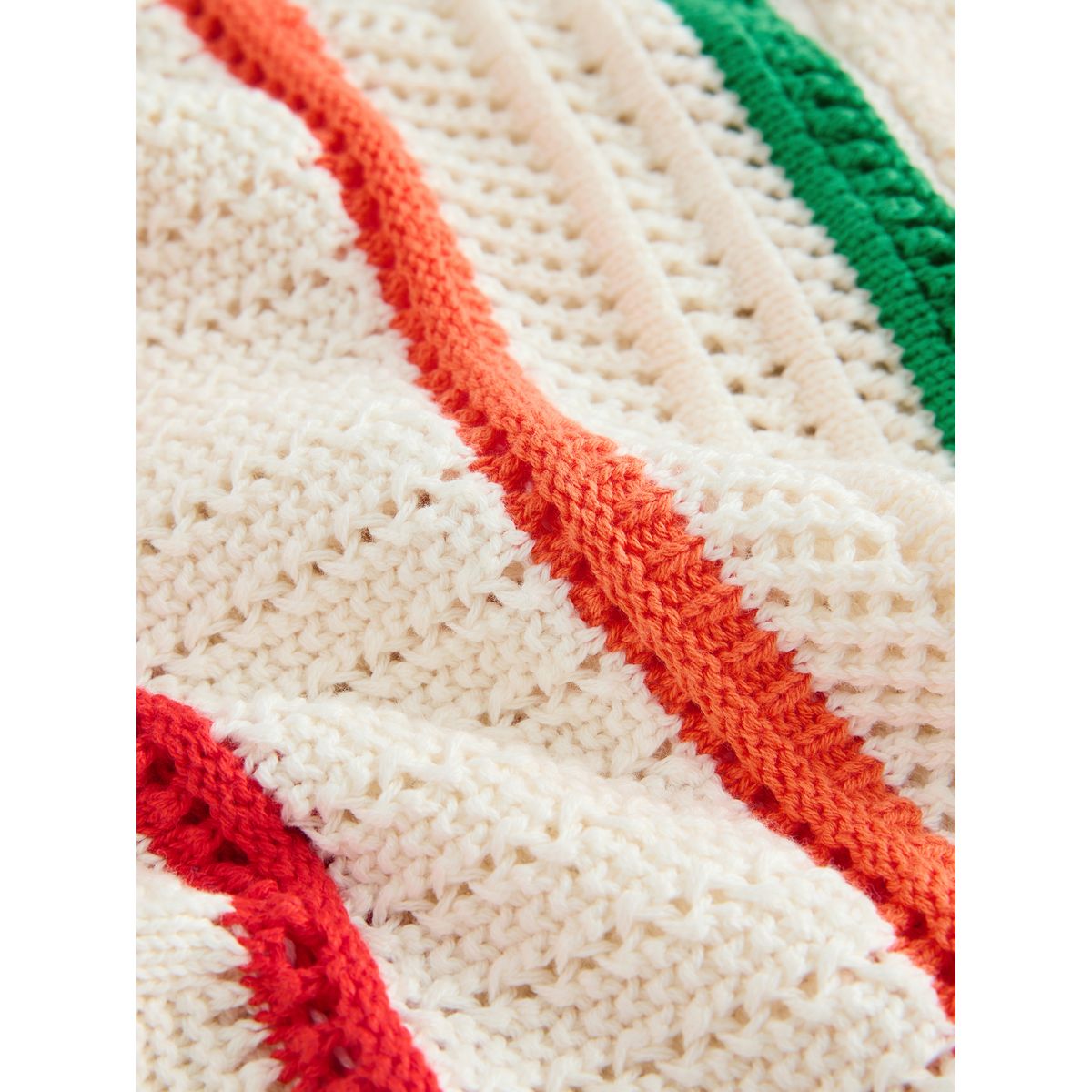 Pull en maille rayé arc-en-ciel, NEXT