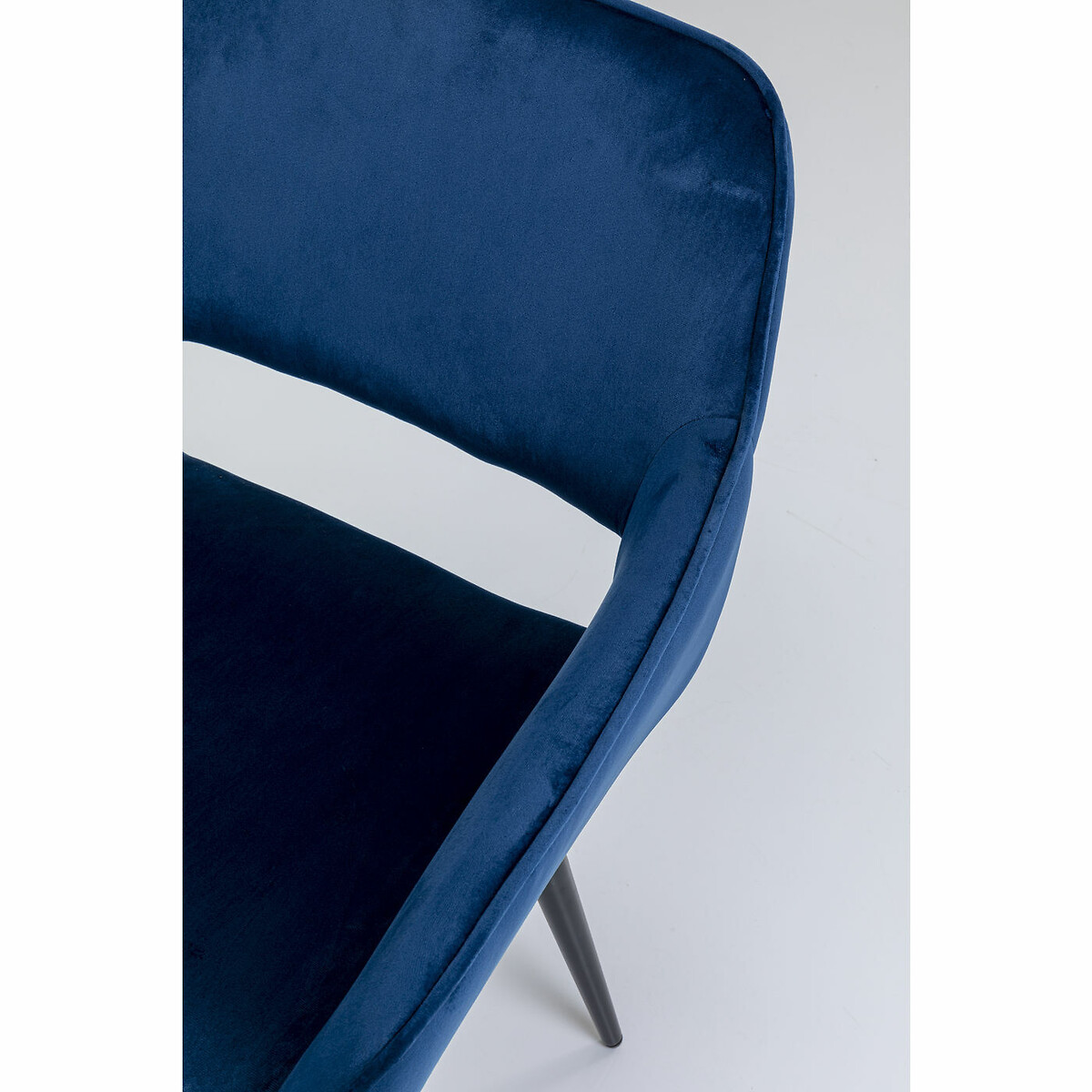Chaise a. acc. San Francisco bleu noir, KARE DESIGN