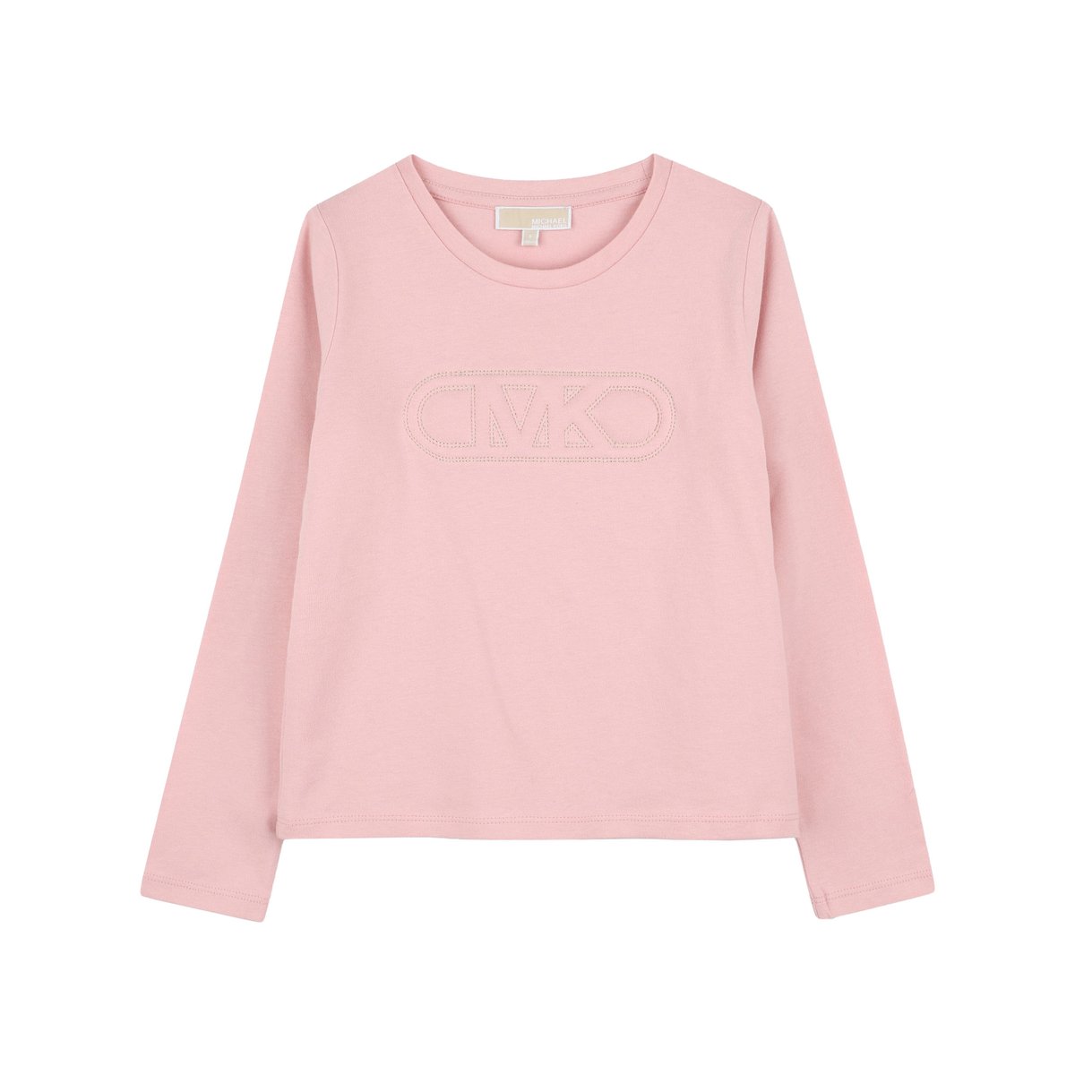 T-shirt manches longues en jersey dusty pink, MICHAEL KORS