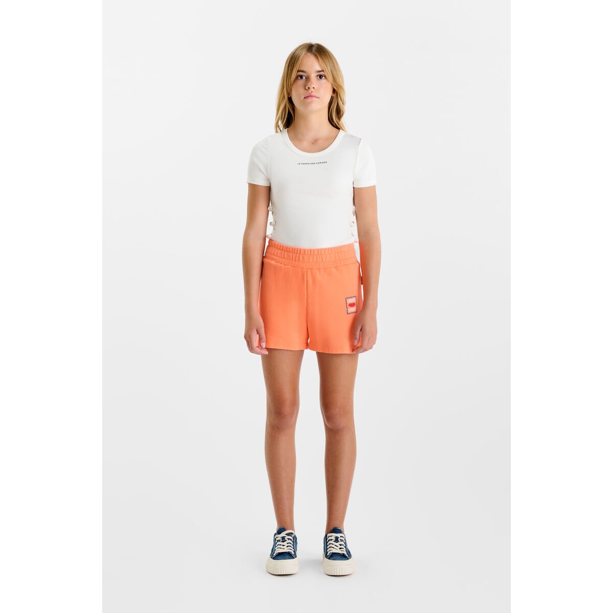 Short SEBAGI orange fluo, LE TEMPS DES CERISES