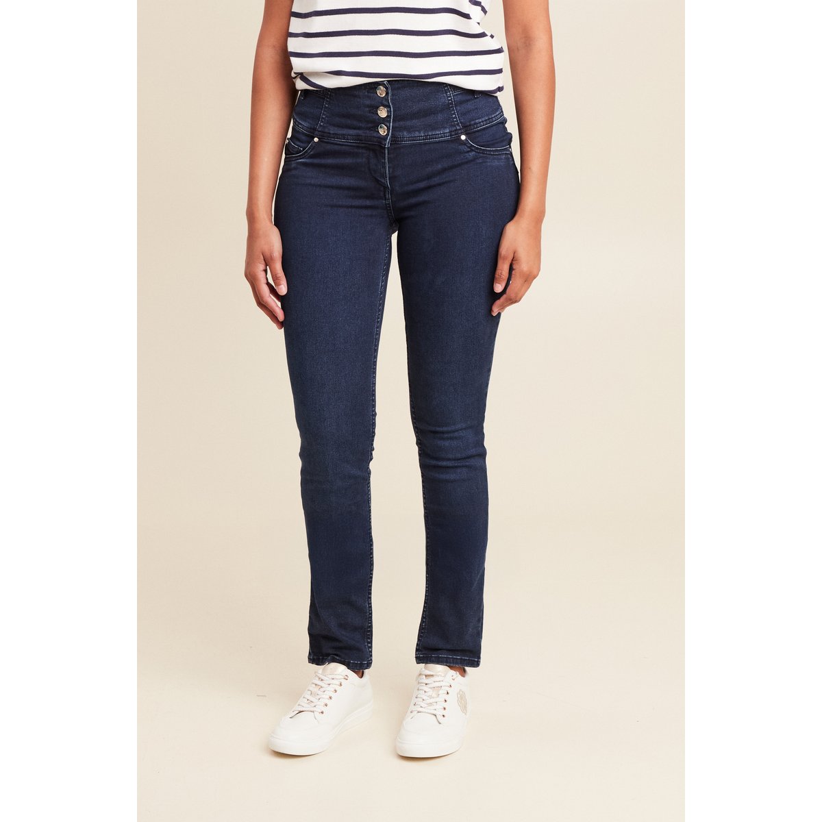 Jean magique sculptant denim brut, BREAL