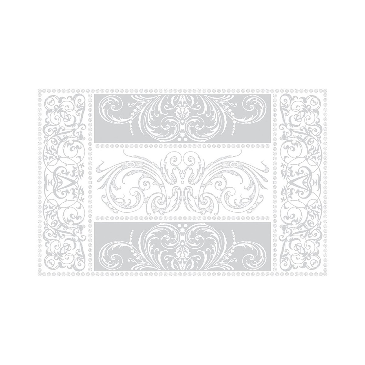 Set pur coton bio antitache ALEXANDRINE neige, GARNIER THIEBAUT