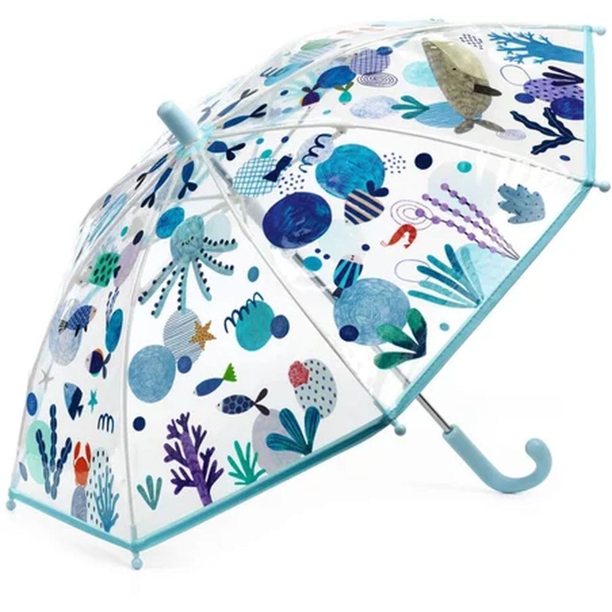 Parapluie petit modele - la mer couleur unique, DJECO