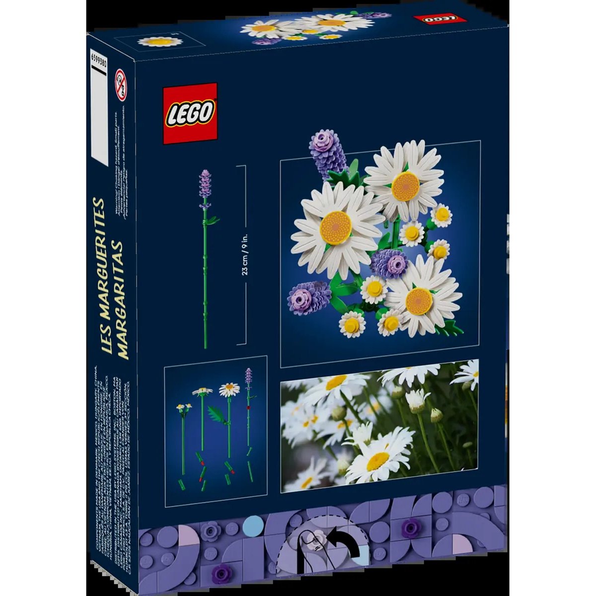 The Botanical Collection Marguerites multicolore, LEGO