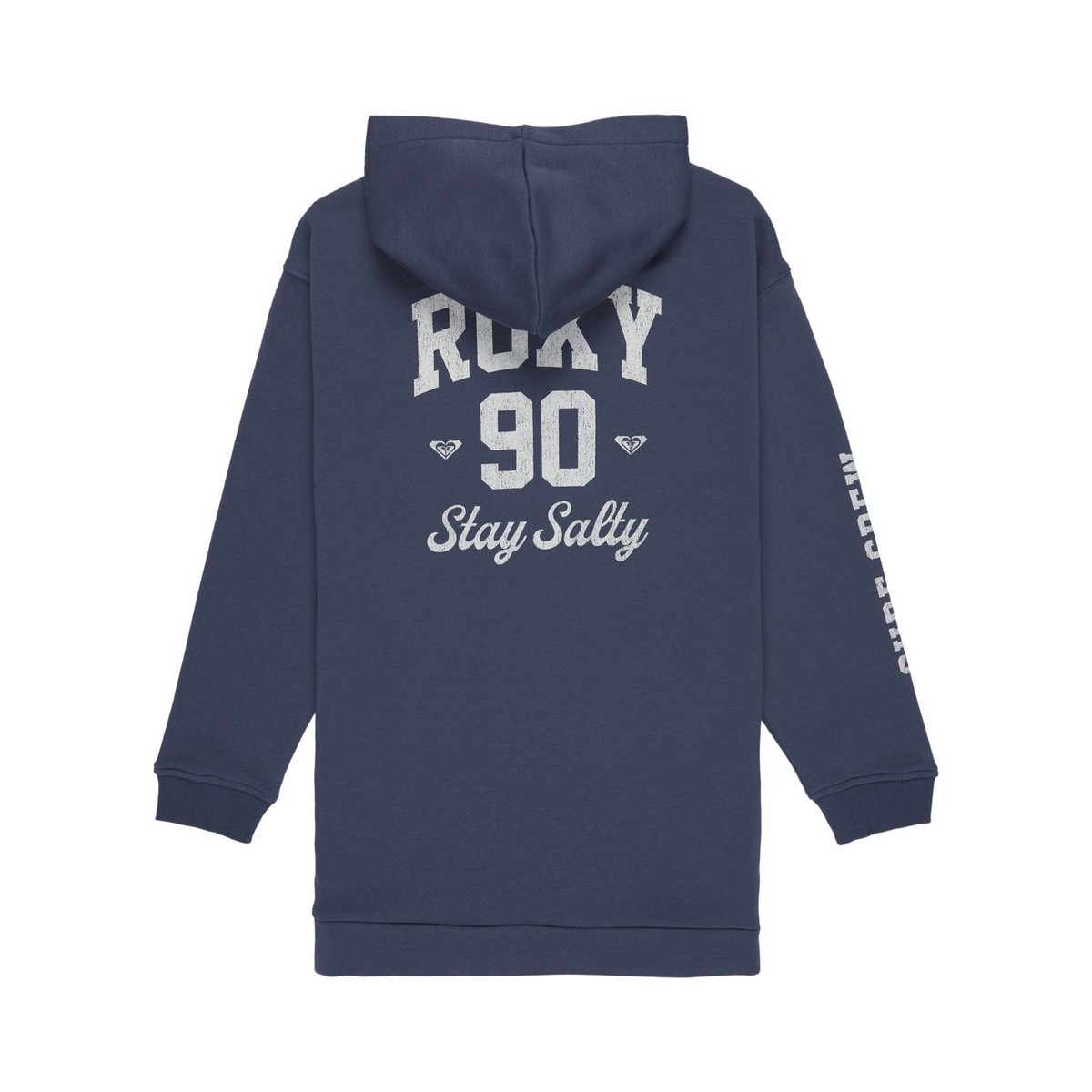 Robe sweat à capuche SWEET SONG. bleu vintage indigo, ROXY