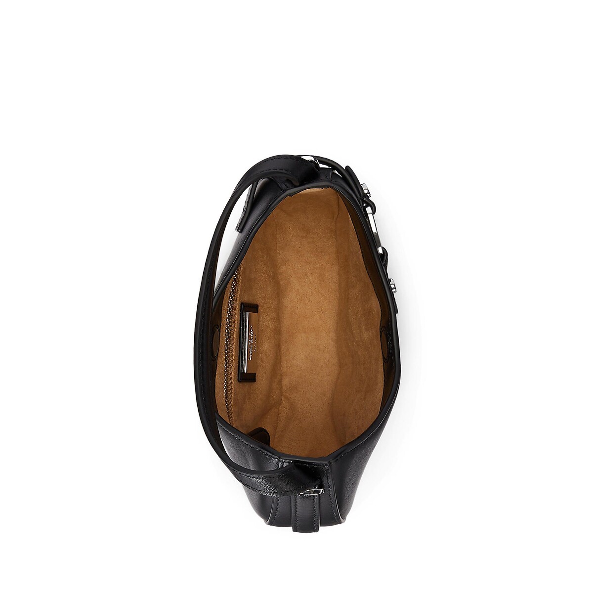 Sac en cuir porté épaule, à bandoulière, TASHA noir, LAUREN RALPH LAUREN