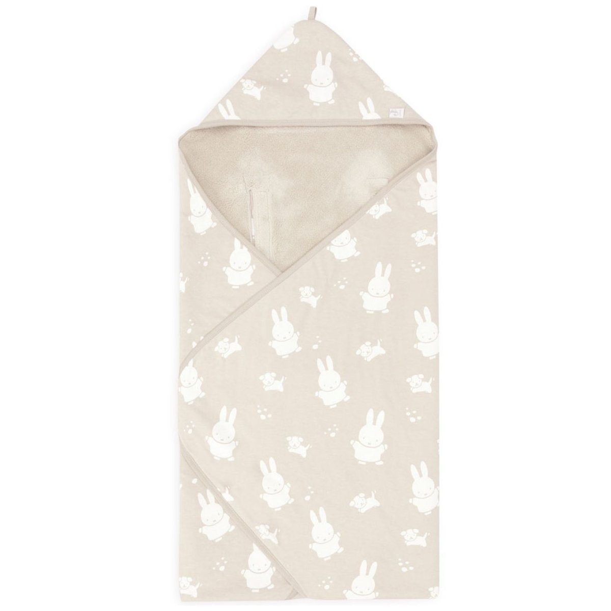 Couverture nomade Teddy Bear beige, blanc, JOLLEIN