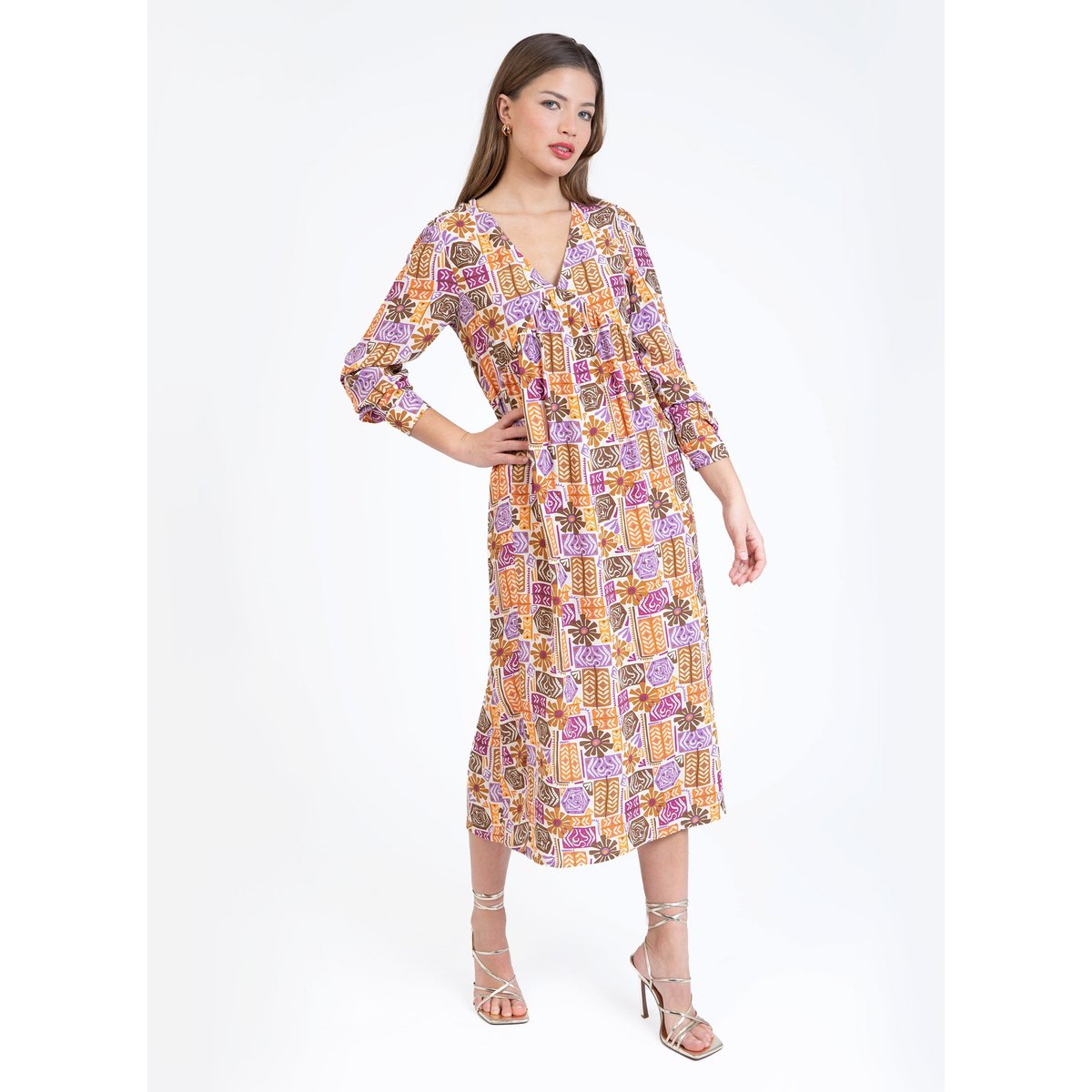 Robe Midi MARGARET nairobi multico, AN'GE