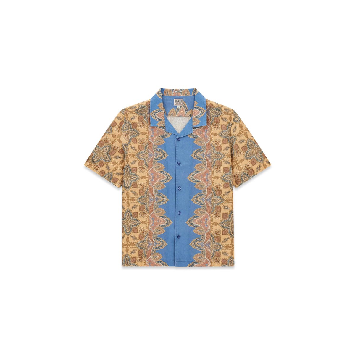 Chemise Imprimée marron multi, GUESS