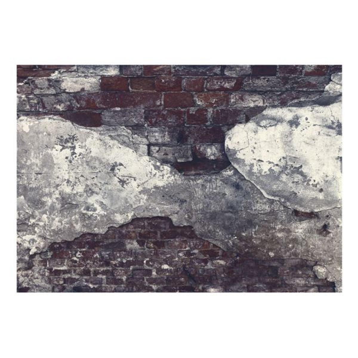 Papier peint intissé panoramique Dark Alley gris / argent, EDEN