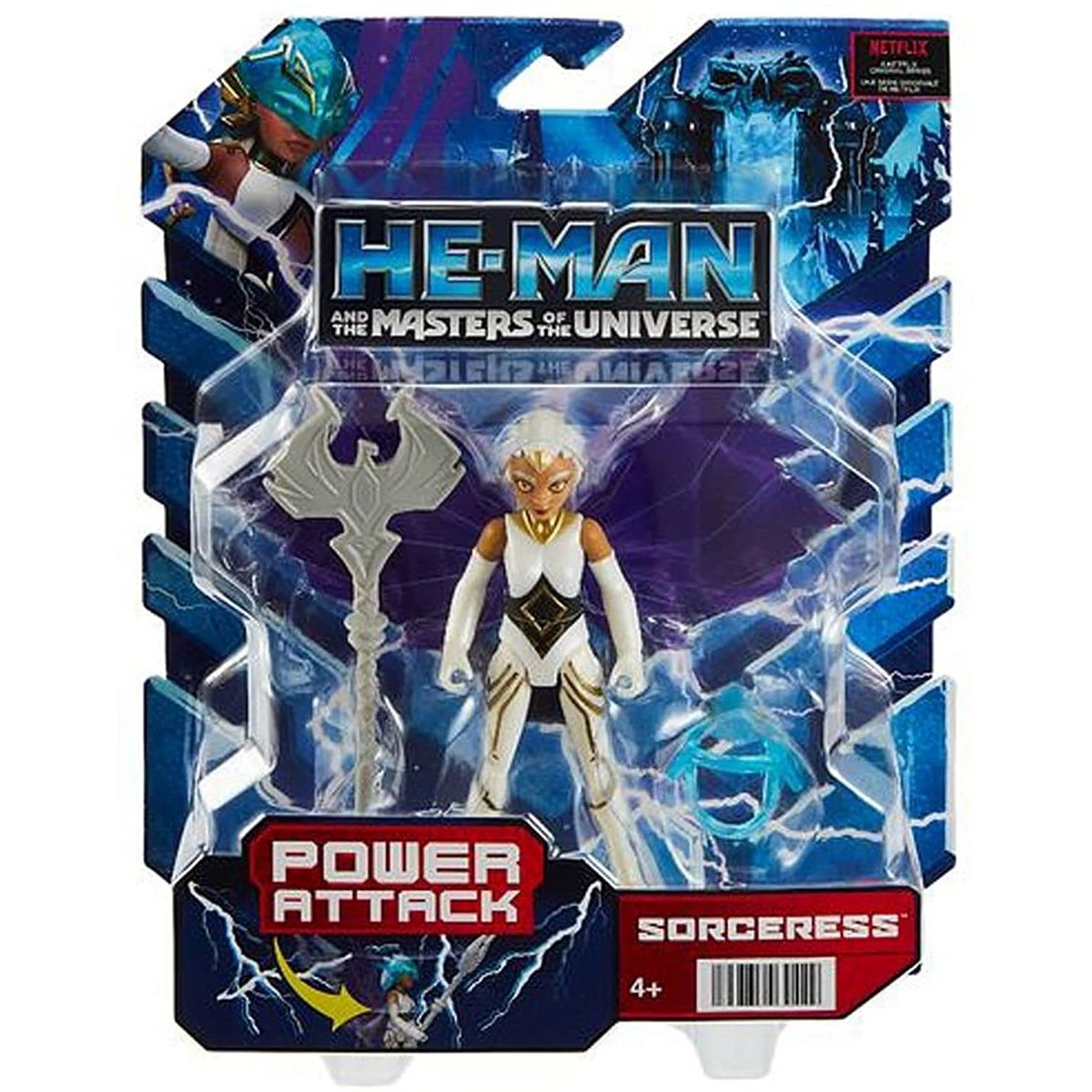 Musclor et Les Maîtres de l'Univers - Figurine articulée la sorcière multicolore, MATTEL