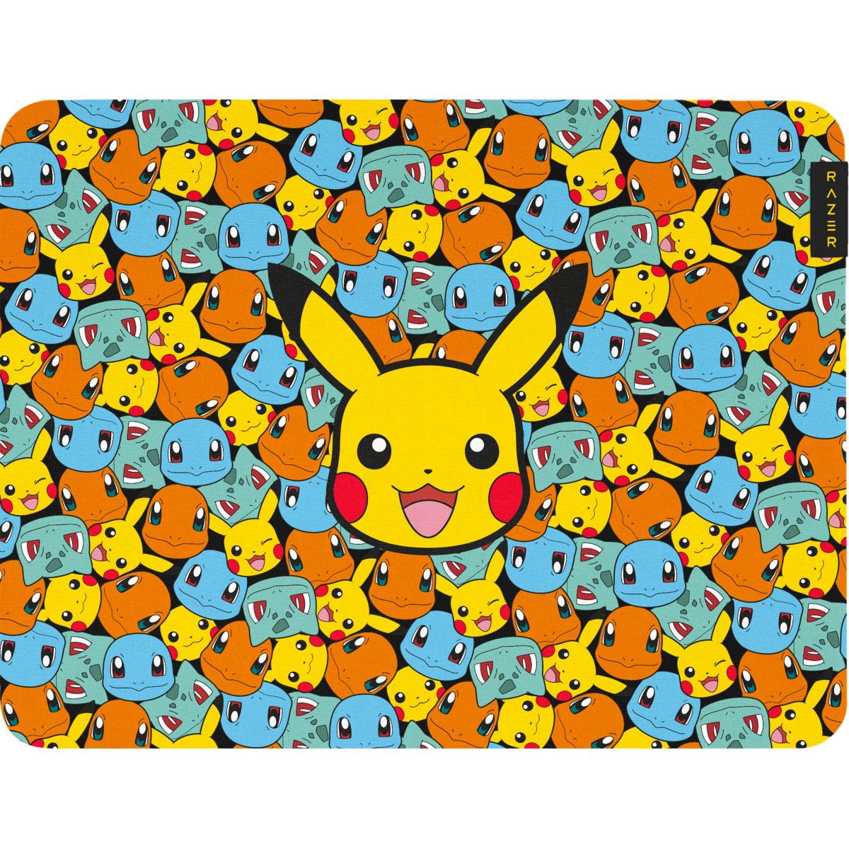 Tapis de souris GIGANTUS V2 MEDIUM POKÉMON KANTO STARTER couleur unique, RAZER