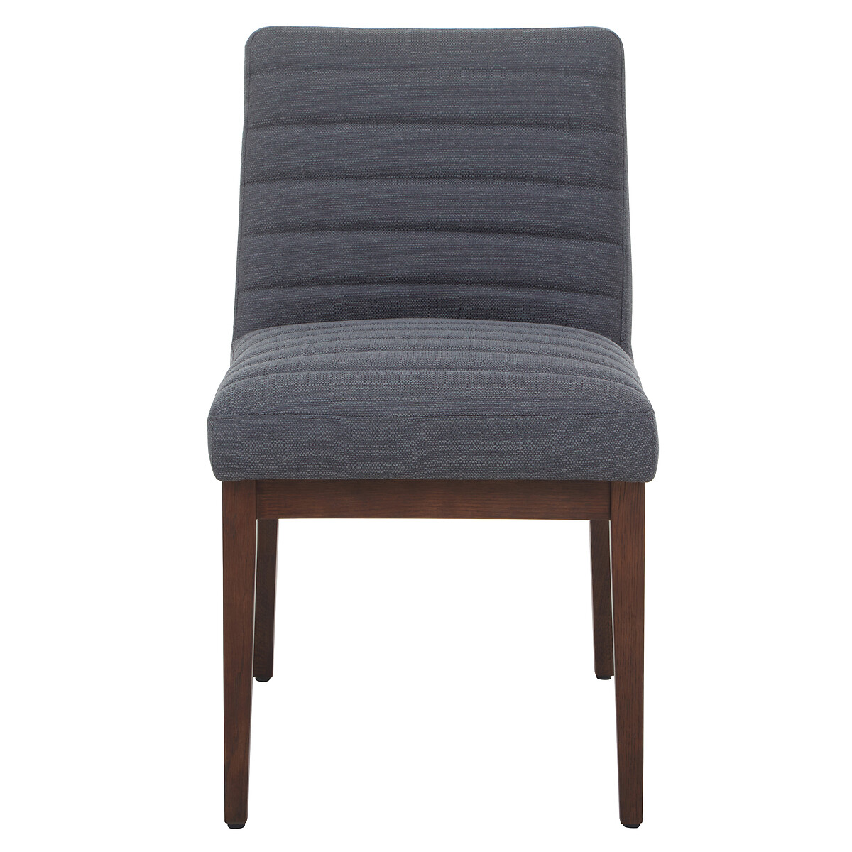Edgar Upholstered Dining Chair with Oak Legs dark grey , SO'HOME