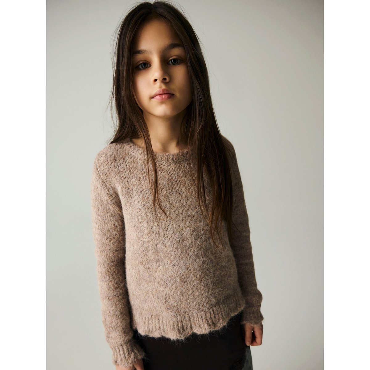 Pull En Maille marron - island fossil1, NAME IT